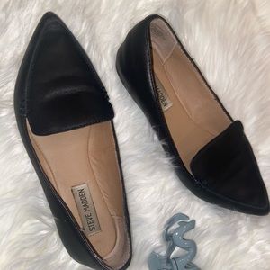 Black loafers Steve Madden